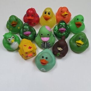 Colorful Rubber Duck Set